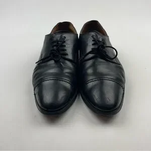 Bally Switzerland Men’s Size 7 D Black Leather Cap Toe Lace Up Derby $_57.JPG?set_id=8800005007 main image 4